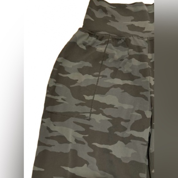 Athleta Salutation gray camo baggy joggers w pckts SZ S - Picture 5 of 8